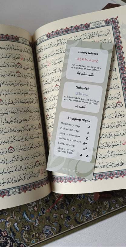 Qur'an Companion – Tajweed Bookmark